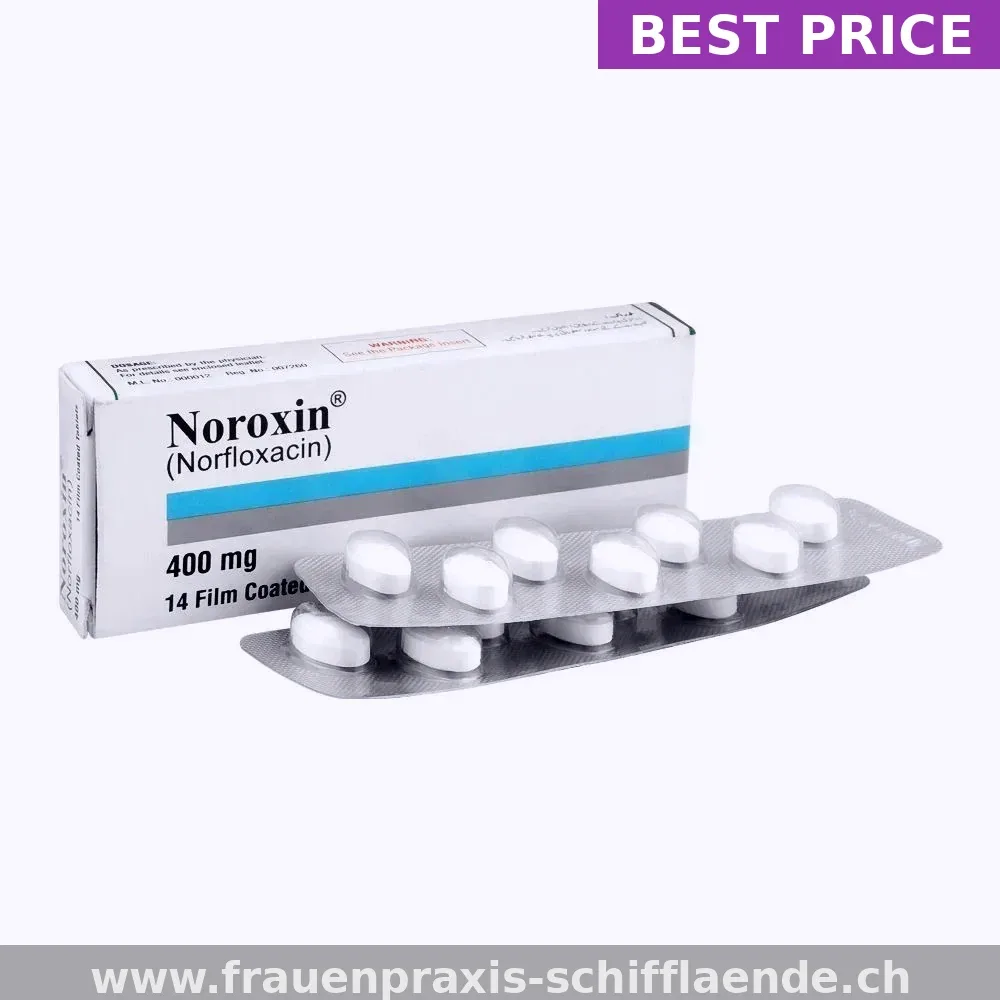 NOROXIN Filmtabl 400 mg Blist 4 Stk | Online-Apotheke Schweiz