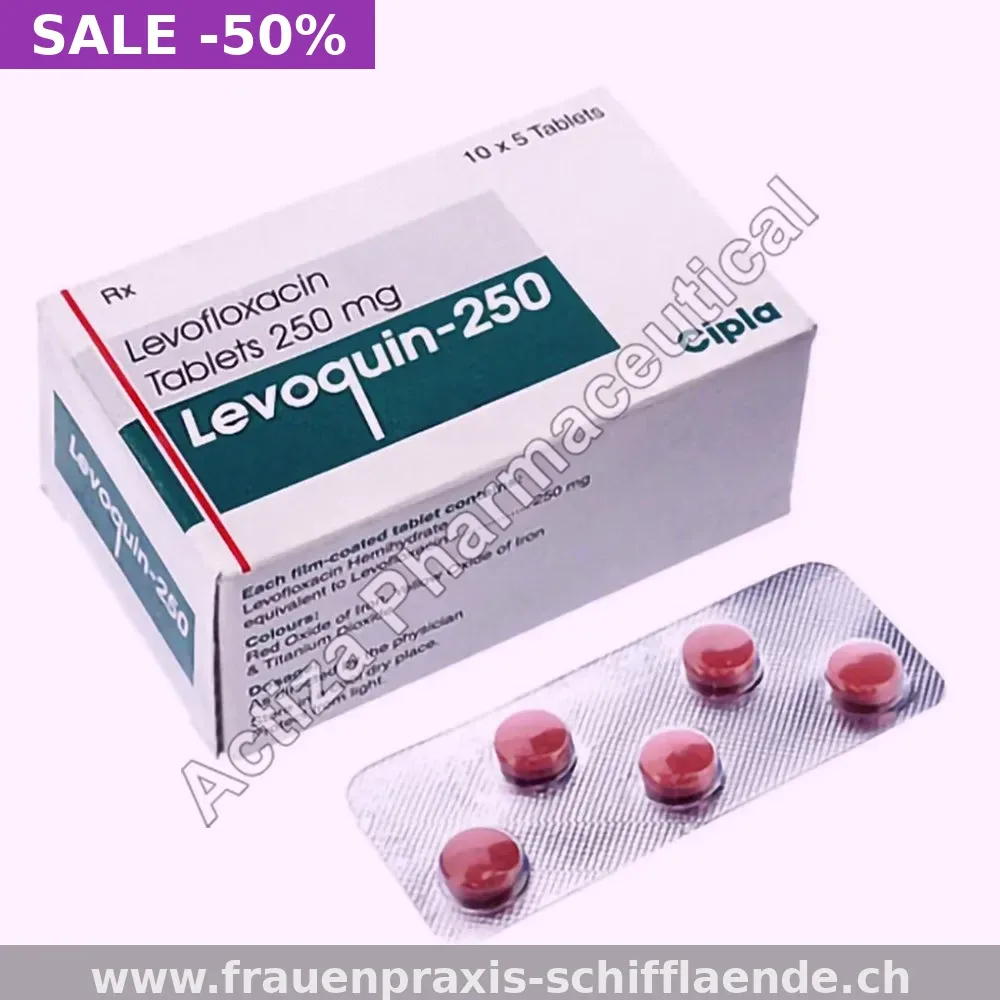 LEVOFLOXACIN Filmtabl 750 mg Blist 8 St | Online-Apotheke Schweiz